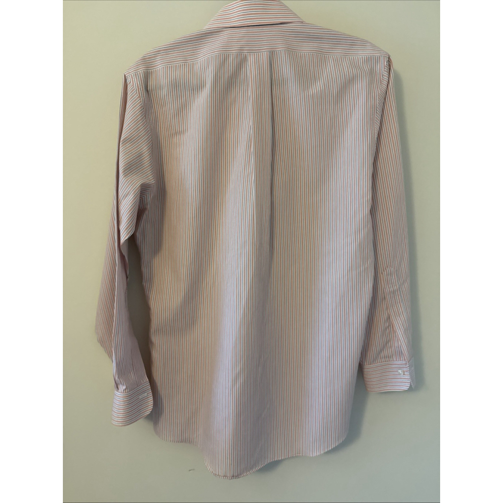 Brooks Brothers 1818 Men’s Long Sleeve Stripe, Button, Non Iron 15-32 - Picture 4 of 5